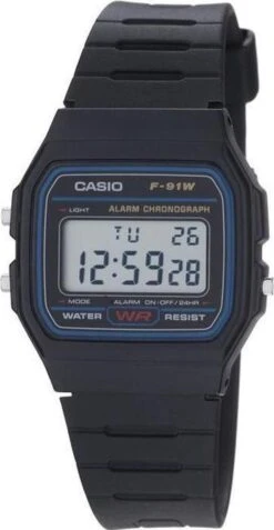Casio Collection Men F-91W-1Yef Heren Horloge - 30 Mm -Casio Verkoop 622x1200