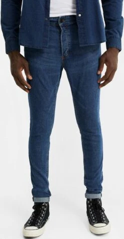 WE Fashion Heren Skinny Fit Comfort Stretch Jeans - Maat W32 X L34 -Casio Verkoop 625x1200 8