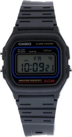 Casio Collection Men W-59-1VQES Herenhorloge 34 Mm - Zwart -Casio Verkoop 634x1200 1