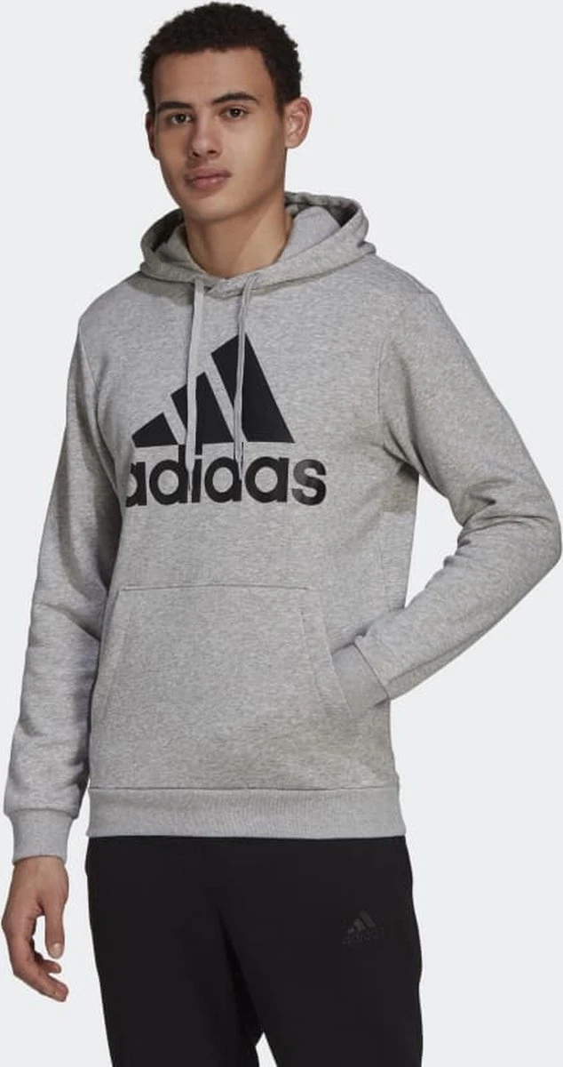 Adidas Essentials Fleece Big Logo Heren Trui - Maat S 4 Adidas Essentials Fleece Big Logo Heren Trui - Maat S - Afbeelding 2