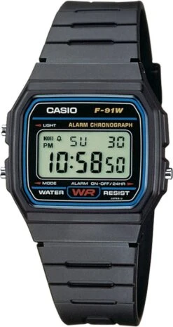 Casio Collection Men F-91W-1Yef Heren Horloge - 30 Mm -Casio Verkoop 637x1200