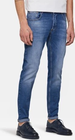 WE Fashion Heren Skinny Fit Comfort Stretch Jeans - Maat W32 X L34 -Casio Verkoop 641x1200 3