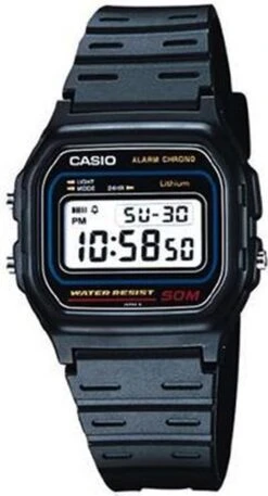 Casio Collection Men W-59-1VQES Herenhorloge 34 Mm - Zwart -Casio Verkoop 648x1200 2