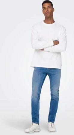 ONLY & SONS ONSLOOM SLIM LIGHT BLUE 4076 JEANS NOOS Heren Jeans - Maat W32 X L32 -Casio Verkoop 658x1200 1