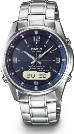 Casio Radio Controlled LCW-M100DSE-2AER Herenhorloge 40 Mm - Zilverkleurig -Casio Verkoop 663x1200 1