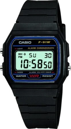 Casio Collection Men F-91W-1Yef Heren Horloge - 30 Mm