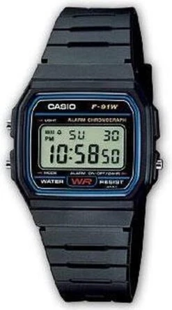 Casio Collection Men F-91W-1Yef Heren Horloge - 30 Mm -Casio Verkoop 667x1200