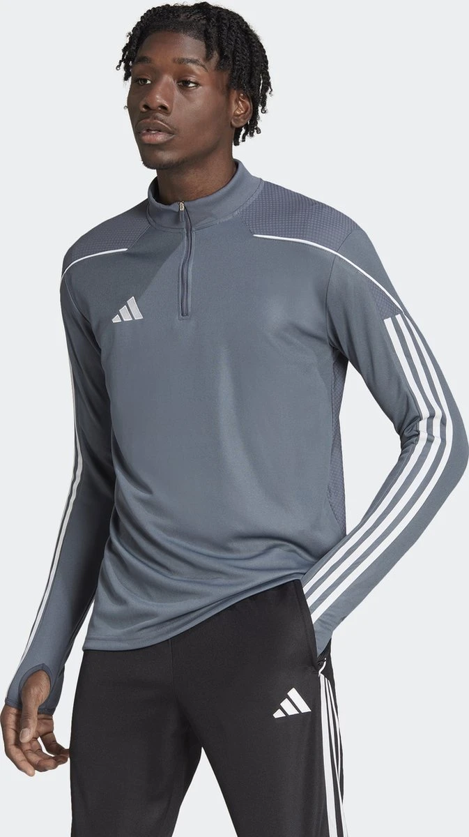 Adidas Performance Tiro 23 League Training Shirt - Heren - Grijs - S 8 Adidas Performance Tiro 23 League Training Shirt - Heren - Grijs - S - Afbeelding 6