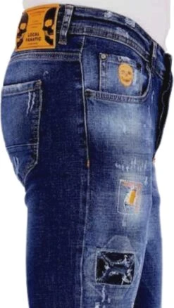 Exclusieve Broek Met Verfspatten Heren - 1006 - Blauw -Casio Verkoop 677x1200 2