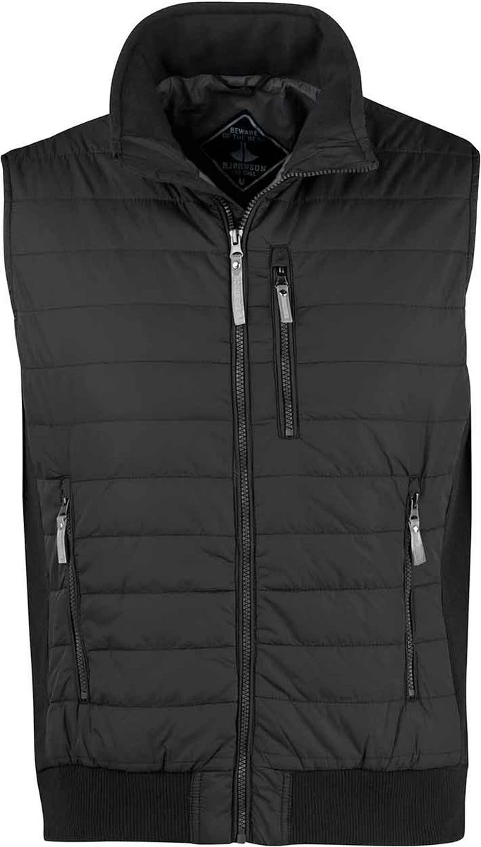BJØRNSON Alec Bodywarmer 4 Seizoenen Heren - Outdoor - Maat L - Zwart 4 BJØRNSON Alec Bodywarmer 4 Seizoenen Heren - Outdoor - Maat L - Zwart - Afbeelding 2