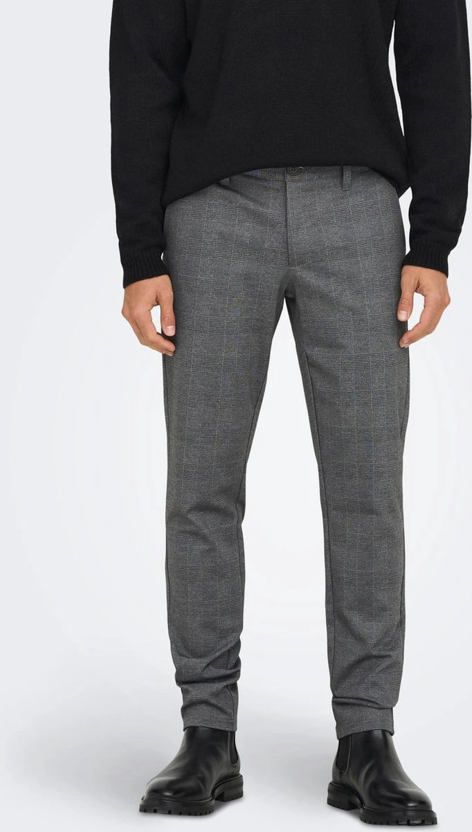 ONLY & SONS ONSMARK CHECK PANTS HY 9887 NOOS Heren Broeken - Maat W36 X L34 5 ONLY & SONS ONSMARK CHECK PANTS HY 9887 NOOS Heren Broeken - Maat W36 X L34 - Afbeelding 3