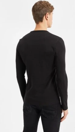 WE Fashion Heren T-shirt Met Biologisch Katoen - Maat M -Casio Verkoop 684x1200