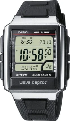 Casio Wave Ceptor WV-59R-1AEF Heren Horloge - 39 Mm -Casio Verkoop 695x1200