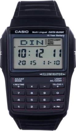Casio Calculator DBC-32-1A Unisex Horloge 37,4 Mm - Zwart -Casio Verkoop 696x1200 1