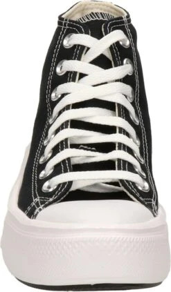 Converse Chuck Taylor All Star Move Zwart / Wit - Sneaker - 568497C - Maat 38 -Casio Verkoop 701x1200 4