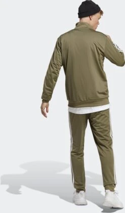 Adidas Sportswear Basic 3-Stripes Tricot Trainingspak - Heren - Groen - M -Casio Verkoop 702x1200 2