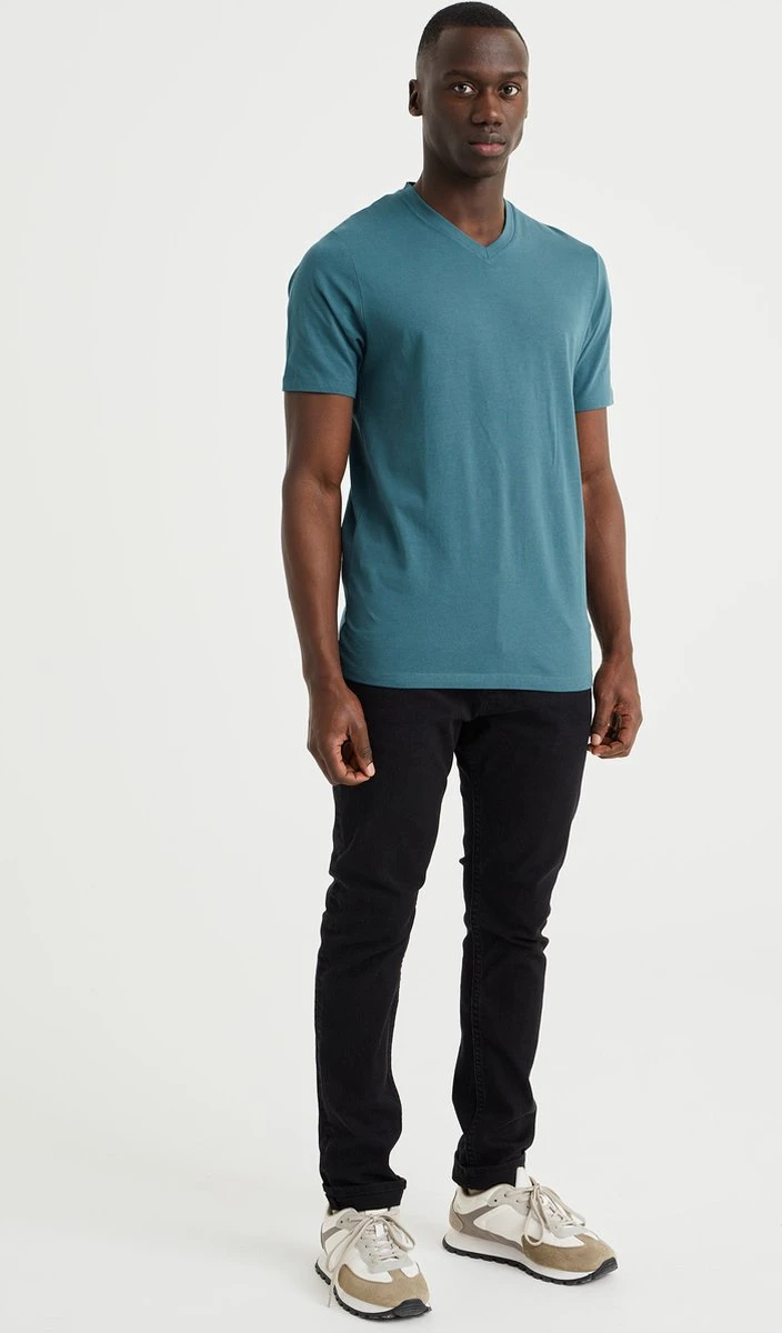 WE Fashion Heren T-shirt 5 WE Fashion Heren T-shirt - Afbeelding 3