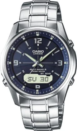 Casio Radio Controlled LCW-M100DSE-2AER Herenhorloge 40 Mm - Zilverkleurig -Casio Verkoop 711x1200 1