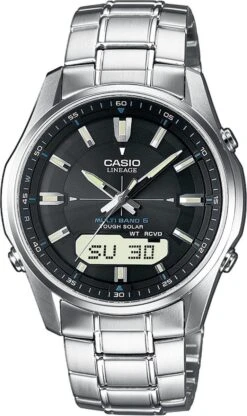 Casio Radio Controlled LCW-M100DSE-2AER Herenhorloge 40 Mm - Zilverkleurig -Casio Verkoop 713x1200