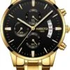 NIBOSI Horloges Voor Mannen - Horloge Mannen – Luxe Goudkleurig Design - Heren Horloge - Ø 42 Mm – Goudkleurig - Roestvrij Staal - Waterdicht Tot 3 Bar - Chronograaf - Geschenkset Met Verstelbare Pin 2 NIBOSI Horloges Voor Mannen - Horloge Mannen – Luxe Goudkleurig Design - Heren Horloge - Ø 42 Mm – Goudkleurig - Roestvrij Staal - Waterdicht Tot 3 Bar - Chronograaf - Geschenkset Met Verstelbare Pin -Casio Verkoop 726x1200 1