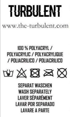 TURBULENT | ORIGINAL LOGO MUTS - One Size - Unisex - Wit -Casio Verkoop 726x1200 6