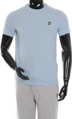 Lyle And Scott - T-shirt Lichtblauw - Maat L - Modern-fit -Casio Verkoop 728x1200 3