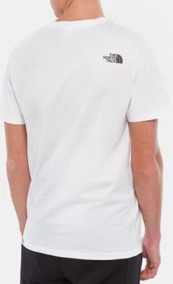 The North Face S/s Easy Tee - Eu Outdoorshirt Heren - TNF White -Casio Verkoop 734x1200 1