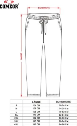 Comeor Joggingbroek Heren 2pack - Zwart/donker Grijs - XL - Trainingsbroek Heren - Lange Sportbroek -Casio Verkoop 737x1200 1