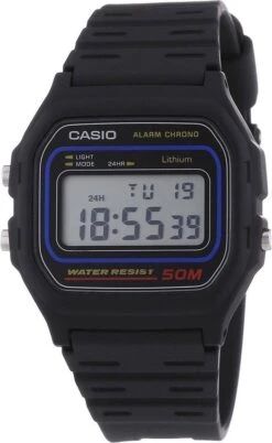 Casio Collection Men W-59-1VQES Herenhorloge 34 Mm - Zwart -Casio Verkoop 738x1200 1