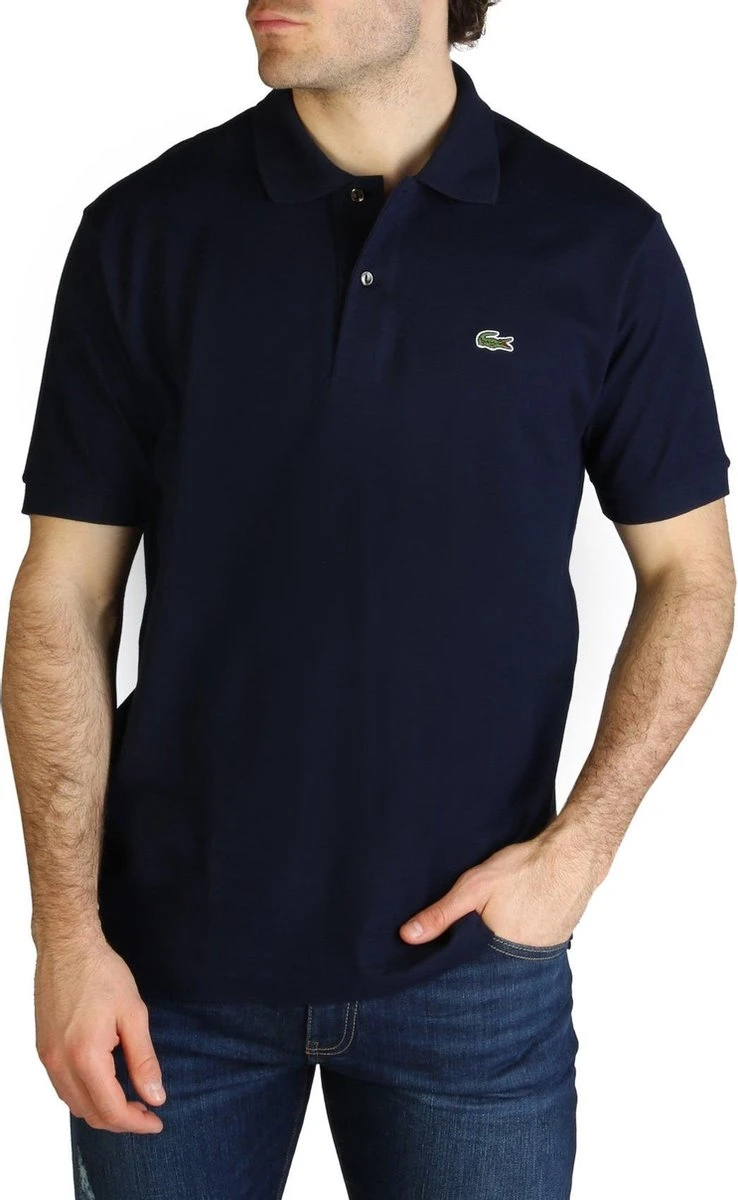 Lacoste Heren Poloshirt - Navy Blue - Maat S 6 Lacoste Heren Poloshirt - Navy Blue - Maat S - Afbeelding 4