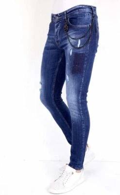 Exclusieve Spijkerbroek Heren Slim Fit - 1001- Blauw 19 Exclusieve Spijkerbroek Heren Slim Fit - 1001- Blauw -Casio Verkoop 740x1200 6