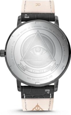 Kaliber 7KW-00006 - Stalen Horloge Met Leren Band - Zwart - 40 Mm -Casio Verkoop 744x1200 3