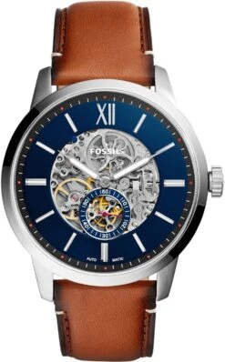 Fossil Townsman ME3154 Herenhorloge 48 Mm - Zilverkleurig