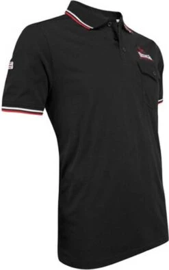 LONSDALE Lynton Polo Met Korte Mouwen Heren - Black - 3XL -Casio Verkoop 751x1200 3
