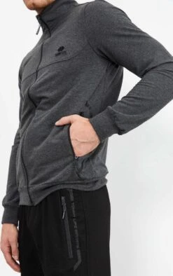 La Pèra Antreciet Vrijetijdspak - Joggingpak - Huispak - Home Wear – Trainingspak Met Rits Heren – Maat XXL