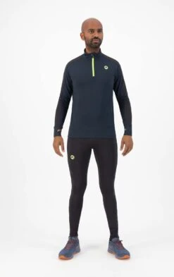 Rogelli Electro Runningtop - Sporttrui Lange Mouwen Heren - Blauw/Zwart/Fluor - Maat L -Casio Verkoop 755x1200 3