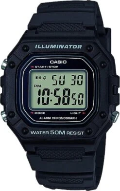 Casio Polshorloge Kunststof Zwart 40.5