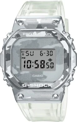 Casio G-Shock GM-5600SCM-1ER Horloge - Kunststof - Transparant - Ø 37 Mm