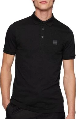 Hugo Boss - Passenger Polo Zwart - Slim-fit - Heren Poloshirt Maat L