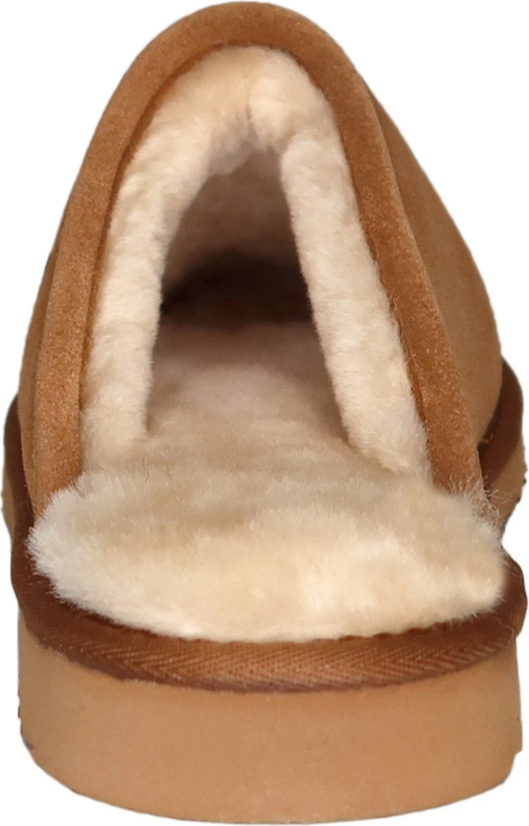 Warmbat Classic Suede Pantoffels - Cognac - Maat 43 5 Warmbat Classic Suede Pantoffels - Cognac - Maat 43 - Afbeelding 3