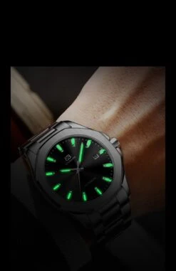 BUGOLINI ARCANE – Saffierkristal – Automatisch Seiko Epson YN55A -uurwerk – Lichtgevende Horlogewijzers – Waterdicht – 316l Roestvrij Staal Zilver -Casio Verkoop 778x1200 1