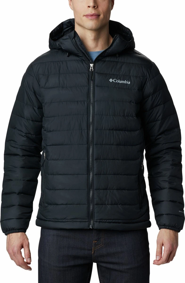 Columbia Powder Lite - Puffer Jas Heren - Outdoorjas Met Capuchon - Winddicht - Thermo - Zwart - Maat L 3 Columbia Powder Lite - Puffer Jas Heren - Outdoorjas Met Capuchon - Winddicht - Thermo - Zwart - Maat L