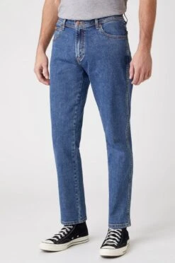 Wrangler Texas Medium Stretch Stonewash Heren Regular Fit Jeans - Lichtblauw - Maat 36/34 -Casio Verkoop 796x1200 4