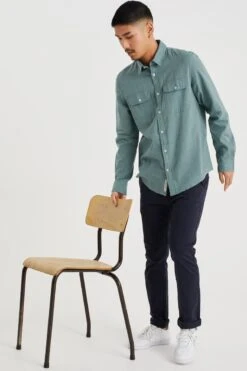 WE Fashion Heren Regular Fit Overhemd Met Dessin -Casio Verkoop 798x1200 7