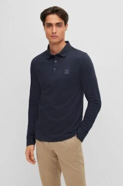 Hugo Boss - LS Polo Passerby Navy - Slim-fit - Heren Poloshirt Maat XL -Casio Verkoop 799x1200 22