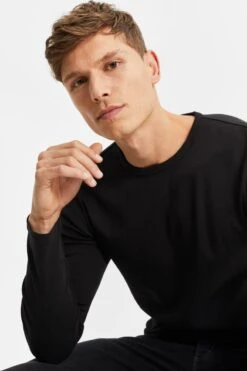 WE Fashion Heren T-shirt Met Biologisch Katoen - Maat M -Casio Verkoop 799x1200 24