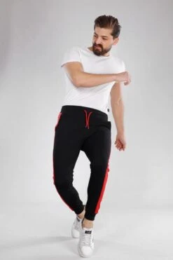 Merkloos Elit Sport Sportwear Joggingbroek Premium Quality-Heren-Zwart-M -Casio Verkoop 799x1200 41