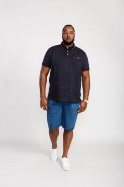 Duke-555 Ashwell Polo Blauw Plussize 4XL / Blauw / Katoen -Casio Verkoop 800x1200 178