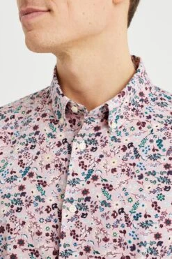 WE Fashion Heren Slim Fit Overhemd Met Dessin -Casio Verkoop 800x1200 211