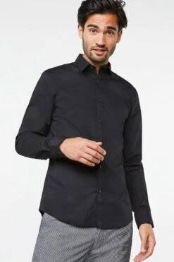 WE Fashion Heren Slim Fit Overhemd Met Stretch -Maat L -Casio Verkoop 800x1200 219